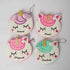 Personalised Unicorn Face Coin Pouch